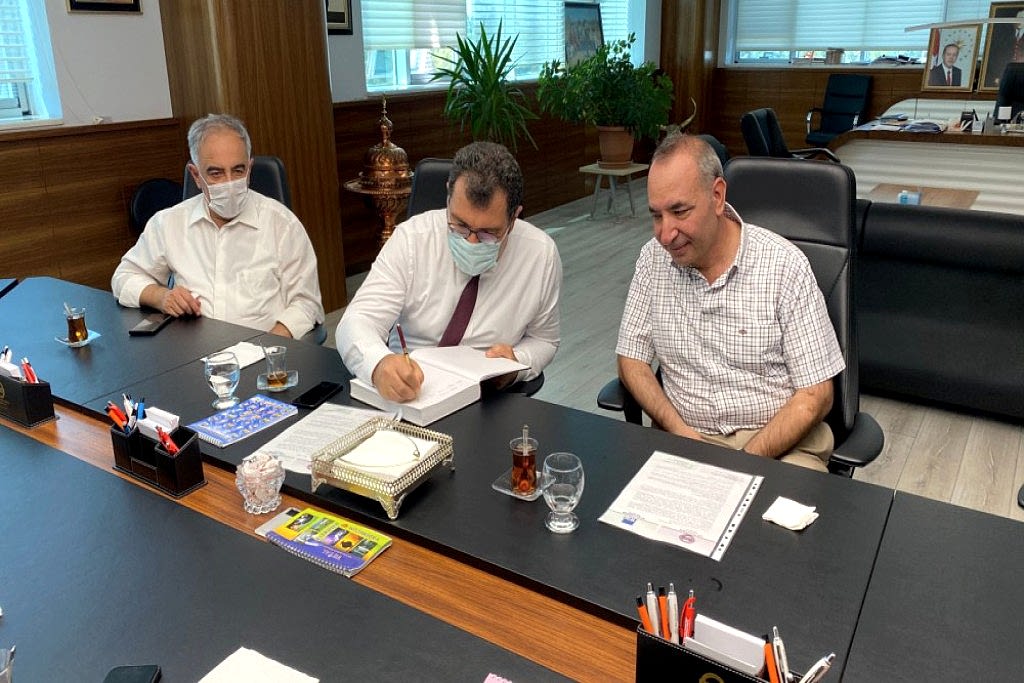 TÜBİTAK President Prof. Dr. Hasan MANDAL and His Accompanying Team Visited Our Facility...