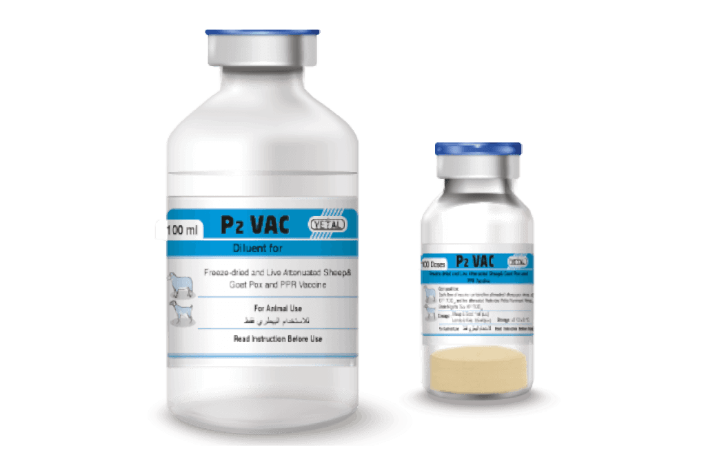 P2 VAC (Combined Pox and PPR Vaccine)
